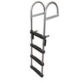 Jif Marine JIF Marine EPZ4 4 Step Pontoon Transom Boarding Ladder EPZ4